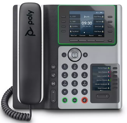 POLY Edge E400 IP Desk Phone Polycom e400 ip voip phone