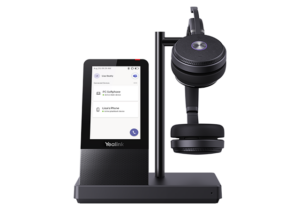 VoIP Headsets Yealink WH66 Dual Mono UC Workstation DECT Wireless Headset